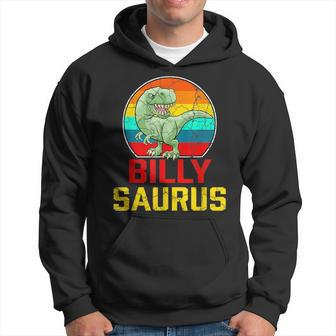 Billy Saurus Family Reunion Last Name Team Custom Hoodie - Seseable