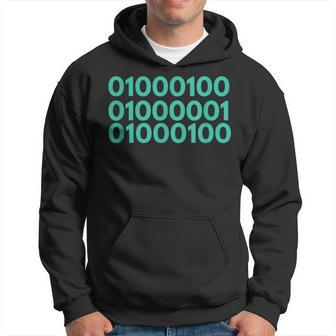 Binary Dad For Dad Dad In Binary Code Hoodie - Monsterry UK
