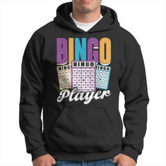 Bingo Spieler Humor Liebhaber Spiel Bingo Hoodie - Seseable