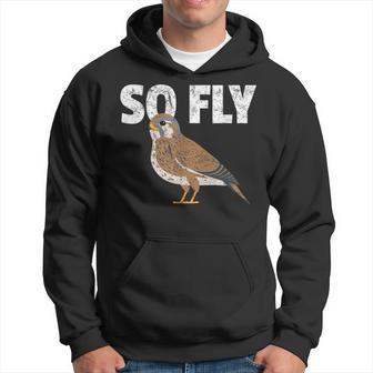 Birding Kestrel Falcon Bird Lover Birdwatcher Hoodie - Monsterry UK