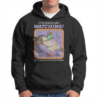 The Birds Are Watching Bird Spotters & Pigeon Hoodie - Thegiftio UK