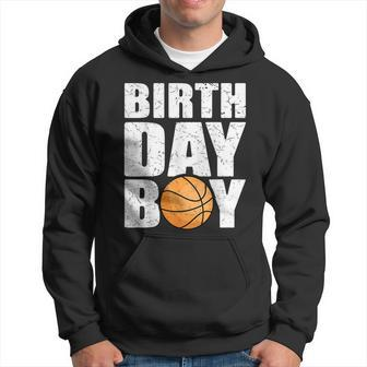 Birthday Boy Basketball Theme Party Future Basketball Player Hoodie - Thegiftio UK
