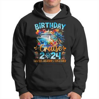 Birthday Cruise 2024 Making Memories Together Family Group Hoodie - Seseable