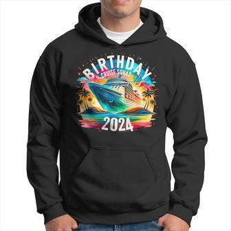 Birthday Cruise Squad 2024 Birthday Party Cruise 2024 Hoodie - Seseable