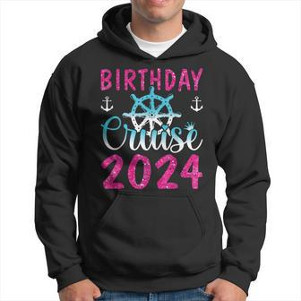 Birthday Cruise Squad Girls Birthday Cruise Squad 2024 Hoodie - Thegiftio UK