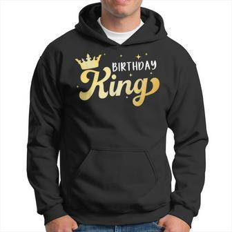 Birthday King For Boys And Matching Birthday Hoodie - Seseable