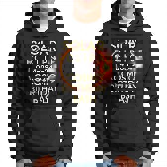 Birthday Solar Eclipse 2024 April Birthday Hoodie | Mazezy