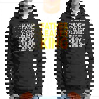 Black Father Leader King African Afro Junenth Fathers Day Hoodie - Thegiftio