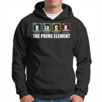 Black The Prime Element Black History Month Periodic Table Hoodie - Monsterry AU