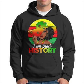I Am Black History African American Black Pride Black Girls Hoodie - Monsterry AU