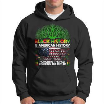 Black History Is American History Patriotic Womens Hoodie - Seseable