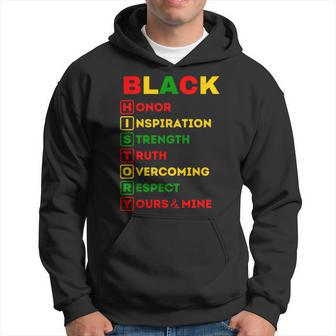 Black History Definition Cool Black History Month Hoodie | Mazezy AU
