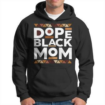 Black History Month Family Matching Melanin Dope Black Mom Hoodie - Seseable