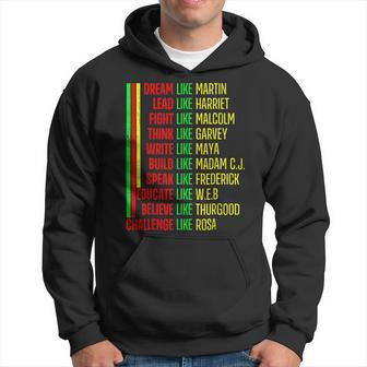 Black History Pride Martin Black Afro African Hoodie | Mazezy