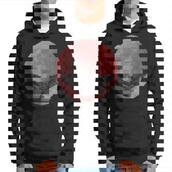 Bloody Moon Raven Hoodie - Thegiftio UK