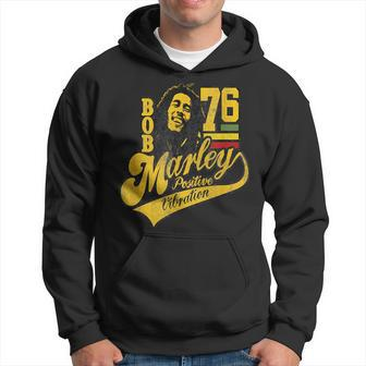Bob Marley Positive Vibrations Soccer Hoodie - Monsterry AU