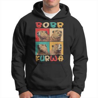 Bobr Kurwa Meme Retro Biber Kurwa Kapuzenpullover - Geschenkecke