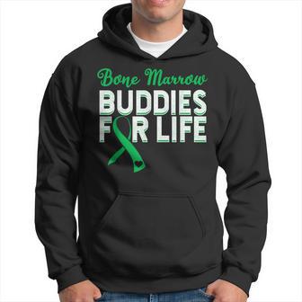 Bone Marrow Transplant Donator Life Organ Donor Green Ribbon Hoodie - Monsterry DE