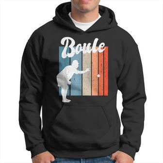 Boule Petanque Game Sport French Retro Vintage Hoodie - Seseable