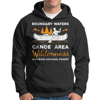 Boundary Waters Canoe Area Kayak Lover Hoodie | Mazezy