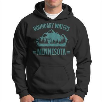 Boundary Waters Canoe Minnesota Canoeing Hoodie - Monsterry
