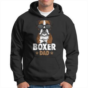 Boxer Papa Dog Hoodie - Seseable