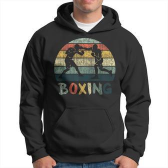 Boxing Vintage Box Sport Retro Boxinggloves Cerberus Hoodie - Monsterry UK