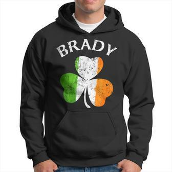 Brady Irish Family Name Hoodie - Seseable