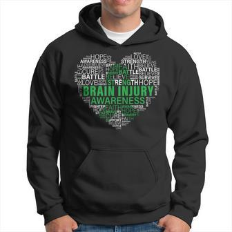 Brain Injury Awareness Fighting Hope Support Strong Warrior Hoodie - Monsterry AU