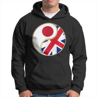 British Japanese England Japan Flag United Kingdom Japan Uk Hoodie - Thegiftio UK