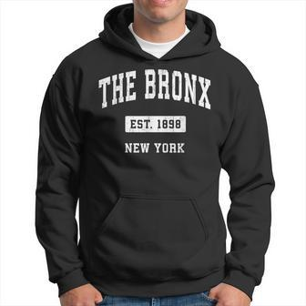 The Bronx New York Ny Vintage Established Sports Hoodie - Seseable