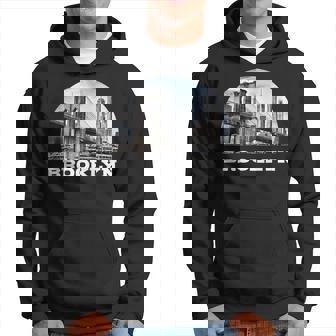 Brooklyn Nueva York Puente Retrointage Arquitectura Nyc Ny Sudadera - Regaloses