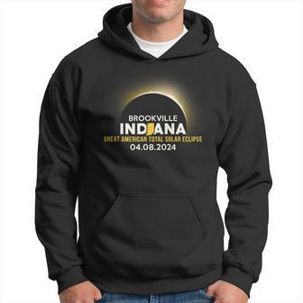 Brookville Indiana In Total Solar Eclipse 2024 Hoodie | Mazezy