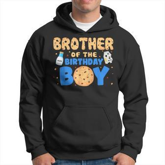 Brother Of The Birthday Boy Milk And Cookies 1St Birthday Hoodie - Monsterry
