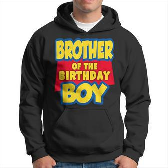 Brother Of The Birthday Boy Toy Story Decorations Hoodie - Monsterry UK