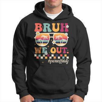 Bruh We Out Para Off Duty Retro Beach Sunglasses Hoodie - Seseable