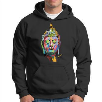 Buddha Graphic Zen Yoga Clothing Hoodie - Monsterry
