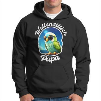 Budgie Papa Parakeet Bird Owner Welli Kapuzenpullover - Geschenkecke