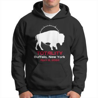 Buffalo New York Solar Eclipse Totality April 8 2024 Hoodie - Seseable