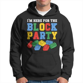 Building Brick I'm Here For The Block Party Master Builder Hoodie - Monsterry DE