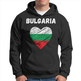 Bulgaria Flag Holiday Bulgaria Heart Bulgarian Flag Hoodie - Thegiftio UK