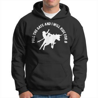 Bull Riding Jr Bull Rider Pull The Gate Ride For 8 Hoodie - Monsterry AU