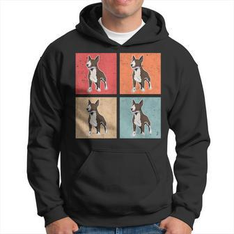 Bull Terrier Retro Bull Terrier Vintage Minibull Hoodie - Monsterry UK