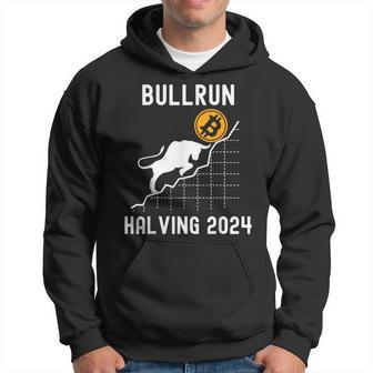 Bullrun Bitcoin Halving 2024 I Was Part Of It Hoodie - Monsterry UK