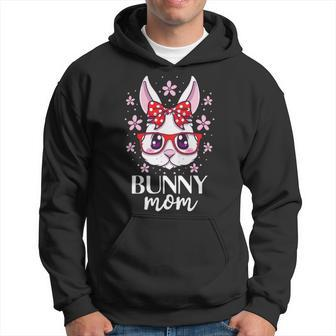 Bunny Mom Mama Cute Rabbit Lover Bunnies Owner Hoodie | Mazezy