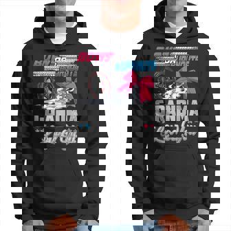 Burnouts Or Bows Gender Reveal Party Announcement Grandma Hoodie | Seseable UK