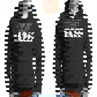 C Est Qui Le Boss C Est Moi Le Boss Sweat à capuche - Cadeauxyz