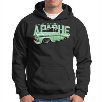 C10 Apache Fleetside Classic Pickup Truck C10 Apache Truck Hoodie - Thegiftio UK