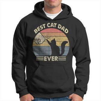 Ca Best Cat Dad Ever Daddy For Fathers Day Hoodie - Monsterry
