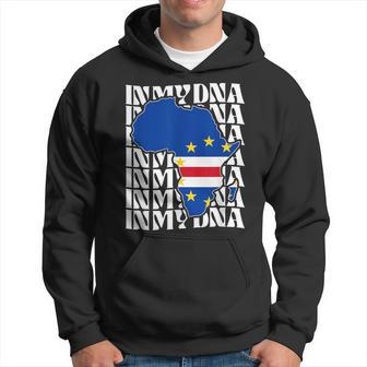 Cabo Verde Is In My Dna Love Cape Verde Flag In Africa Map Hoodie - Monsterry UK